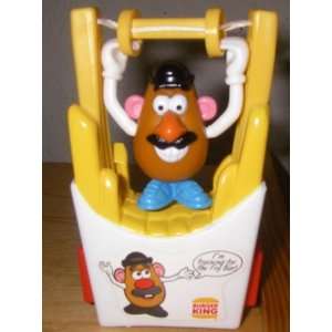  Burger King 1998 Fry Flyer   Mr. Potato Head Toy 