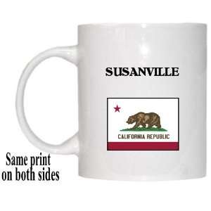  US State Flag   SUSANVILLE, California (CA) Mug 