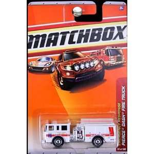  Matchbox 2010 Pierce Dash Fire Truck #56/100. Burtonsville 
