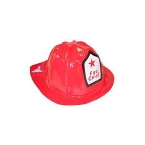    Plastic Childrens Fireman Helmets Hats (Dozen)