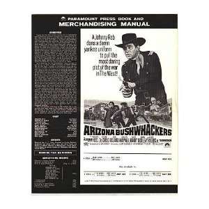  Arizona Bushwhackers Original Movie Poster, 12 x 15 