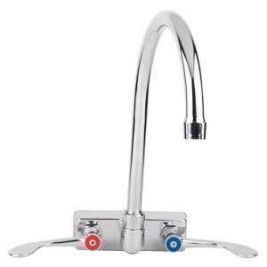  Regency 8 Wall Mounted Gooseneck Faucet with 4 Centers 