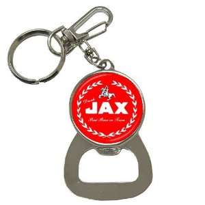  Jax Beer LOGO Bottle Opener Key Chain 