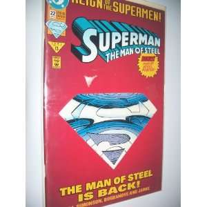  DC COMICS   SUPERMAN THE MAN OF STEEL  REIGN OF THE 