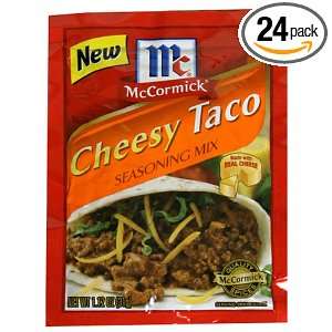 McCormick Cheesy Taco, 1.12 Ounce Units Grocery & Gourmet Food