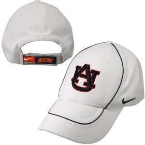 Nike Auburn Tigers White 2005 Dri Fit Coaches Hat Sports 