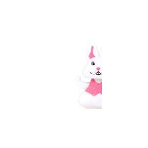  4 1/2 Plastic Solar powered Dancing Bunny (Color Pink 