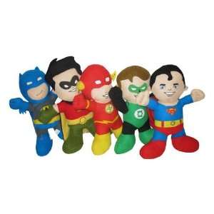  DC Super Friends 10 5pc Plush Set Toys & Games