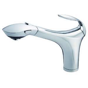  Danze D456747 Corsair Pull Out Kitchen Faucet, Chrome 