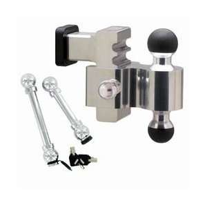 The Rapid Hitch Ball Mount Kit Adjustable 3.25 in. Drop/2.25 in. Rise 