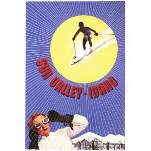Sun Valley   Idaho 1930s Ski Resport Poster