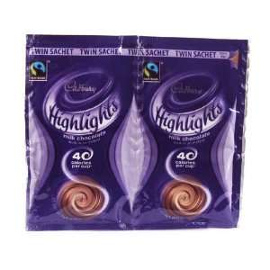 Cadburys Highlights Hot Chocolate Twin Pack 22g  Grocery 