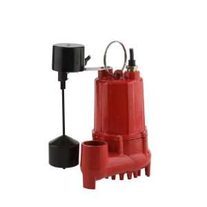  Red Lion Rl SC50V 1/2 HP Cast Iron Sump Pump with Vertical 