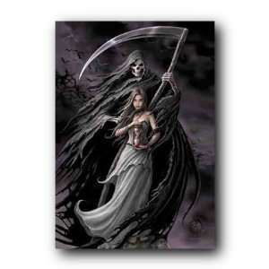  Ann Stokes Summon The Reaper 30in x 40in Textile Poster 