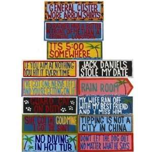  Complete Set of Outdoor Signs