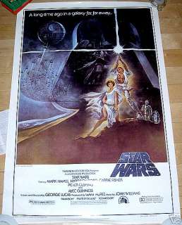 STAR WARS STYLE A 1 SHEET, 1980s FULL SIZE COPY  