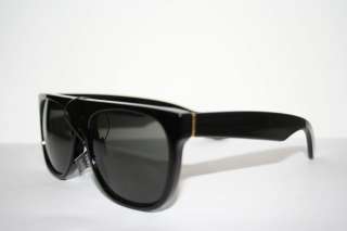   Top New Nerd Sunglasses Shades Super Black frame retro Flattop Stunna