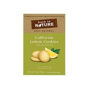 Back to Nature California Lemon Cookies (12x9oz)  Grocery 