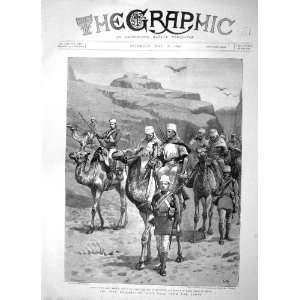  1896 Nile Egyptian Army Medical Service Hazar Camels