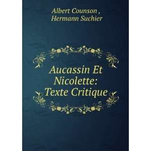  Aucassin et Nicolette; texte critique Albert, 1880 