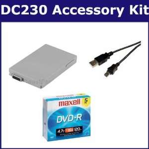  Canon DC230 Camcorder Accessory Kit includes T39918 Tape 