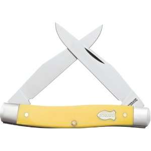  Schrade 77OTY Old Timer Muskrat Knife with 2 Clip Blades 