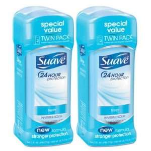 Suave 24 Hour Protection Anti Perspirant/Deodorant, Invisible Solid 