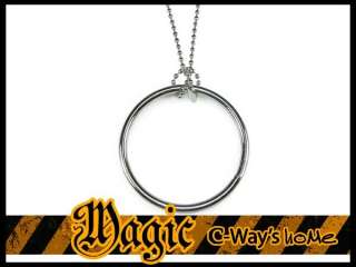 P010 2 Close Up Magic Trick Linked Chain & Ring +DVD  