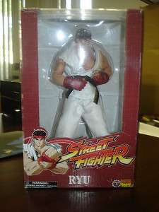 Sota Toys Street Fighter Ryu White Figure RARE  