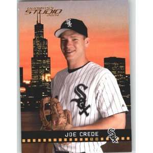  2004 Studio #54 Joe Crede   Chicago White Sox (Baseball 
