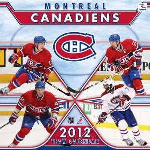    Montreal Canadiens 2012 Team Wall Calendar