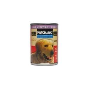 Pet Guard Adult Dog Canned Lamb & Brown Rice ( 12x14 OZ)  