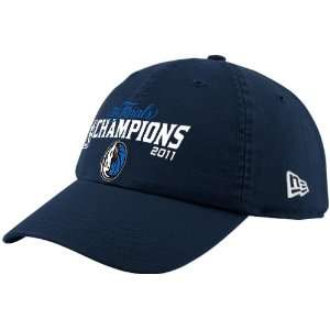 New Era Dallas Mavericks 2011 NBA Champions Youth Navy Blue Adjustable 