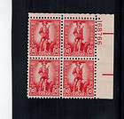 S1 10 Cent Savings Stamp Plate block of 4 Mint NH OG