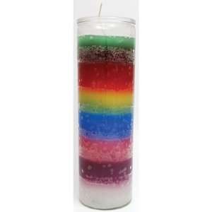  7 Color 7 Day Candle 