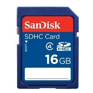   16GB Class 4 SDHC memory card for Canon EOS Rebel T3