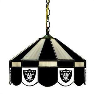   Raiders Stained Glass Pub Light Style Direct Wire 