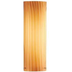 Forecast Lighting F5166NV Amber Vertical Lines Capitola Contemporary 