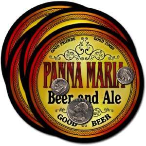  Panna Maria, TX Beer & Ale Coasters   4pk 