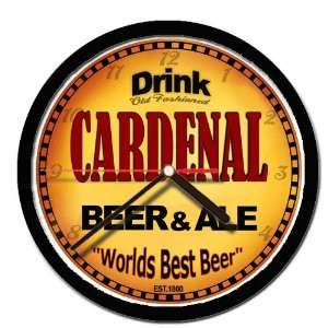  CARDENAL beer and ale cerveza wall clock 
