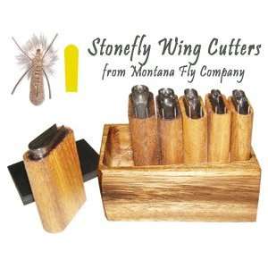  Fly Tying Material   Stonefly Wing Cutter   complete set 