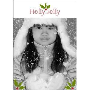 Holly Jolly Photo   100 Cards 