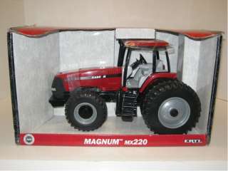 Up for sale is a 1/16 CASE I H MX220 MFWD tractor with duals. Brand 