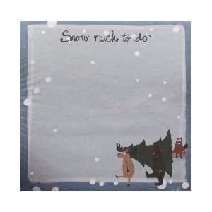  Snow Much To DO Sticky Notes by Hatley