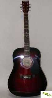 NEW 41 HUNTINGTON Black Acoustic Steel String Guitar  