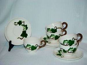 Poppytrail California Ivy Cups and Saucers  