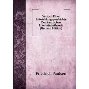   Erkenntnisstheorie (German Edition) Friedrich Paulsen Books