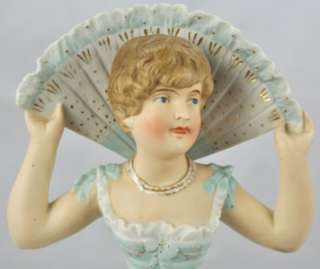 VTG Large 15 Bisque Porcelain Statuette Figurine Girl  