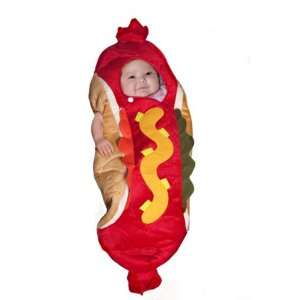 Lets Party By Underwraps Carnival Corp. Hot Dog Bunting Infant Costume 