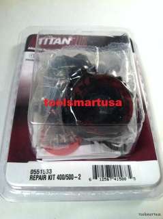 0551533 Titan Spraytech Fluid Section PUMP Repair Kit 2155EPX 2255EPX 